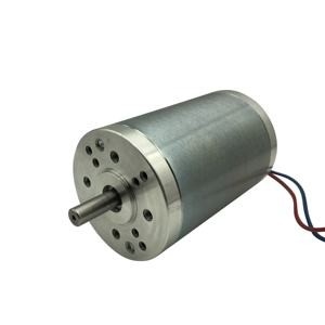 80 دورة في الدقيقة محرك كهربائي مصقول Dc Motors مع مستشعر القاعة